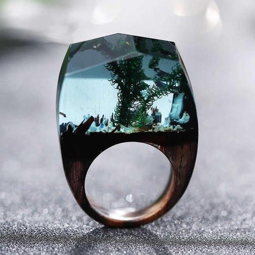 Quanta - Underwater Plants Harpiksring | Luvikno