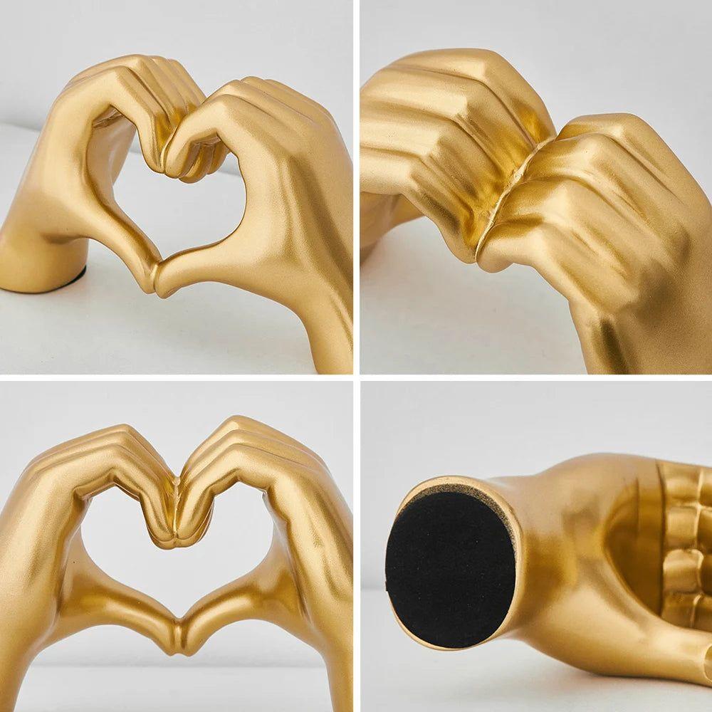 Love Hands - Estetisk Hjertehender Romdekor | Luvikno