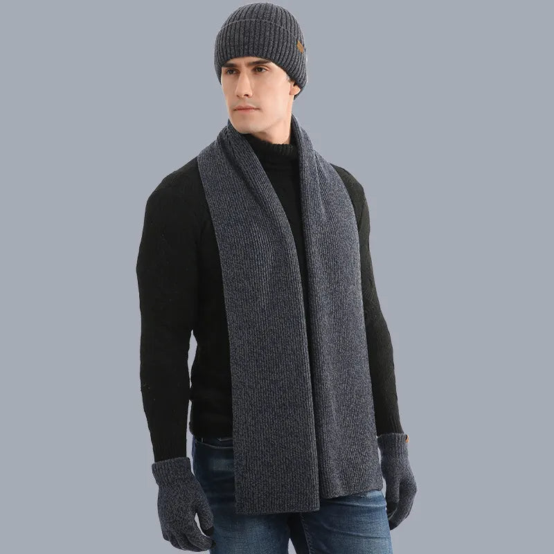 ArcticStyle – Trendy Vintersett med Lue og Vanter Luvikno