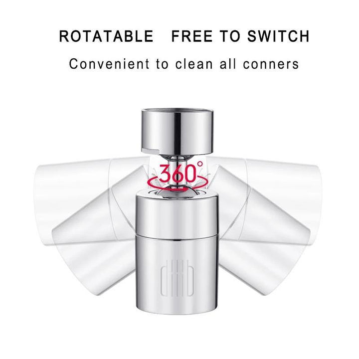 Roterbar Dual-Funksjons Bubbler Kranhode | Luvikno