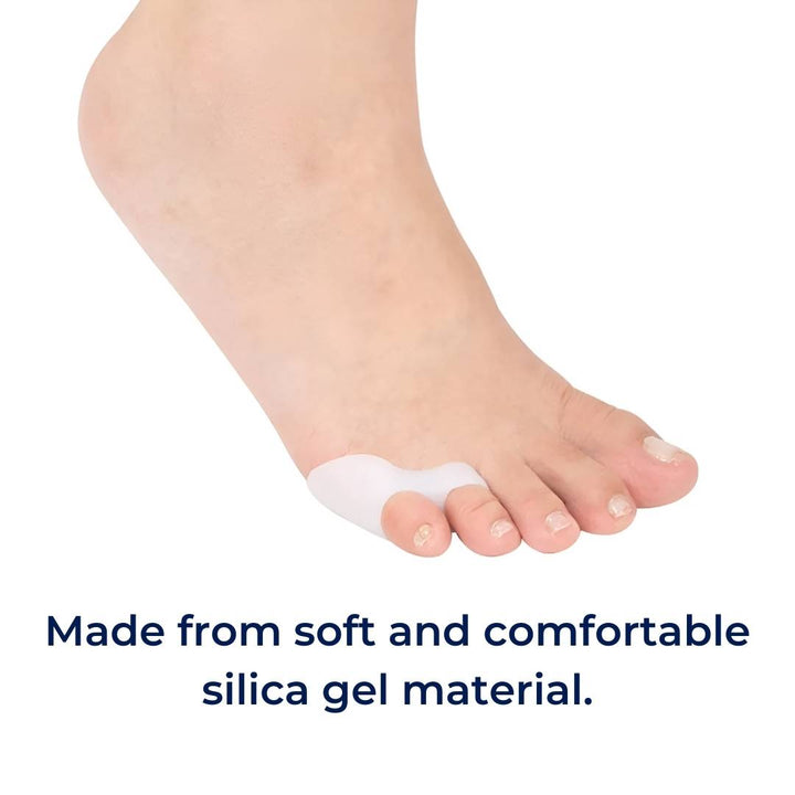 ToeGuard ortopediske tåspacer | Bunionette korrigerer - Lite tå rettet - for hallux valgus - Hammertoe og tåjustering Luvikno