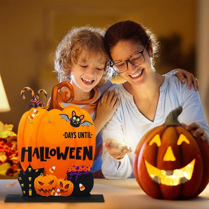 Wood Halloween Advent Calendar | luvikno