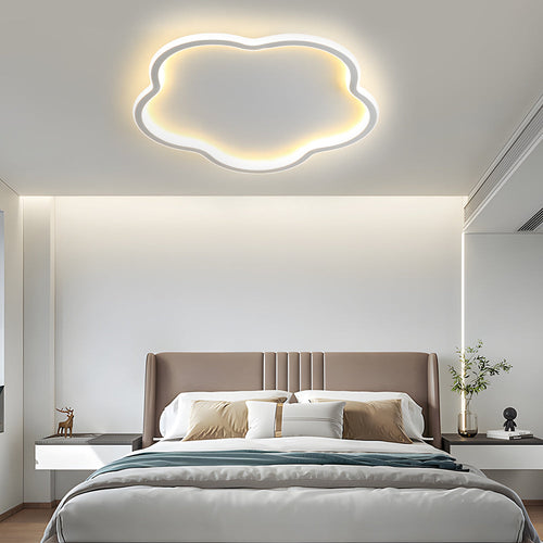 Nordisk taklampe i pentagramdesign – aluminum taklampe for soverom | Luvikno