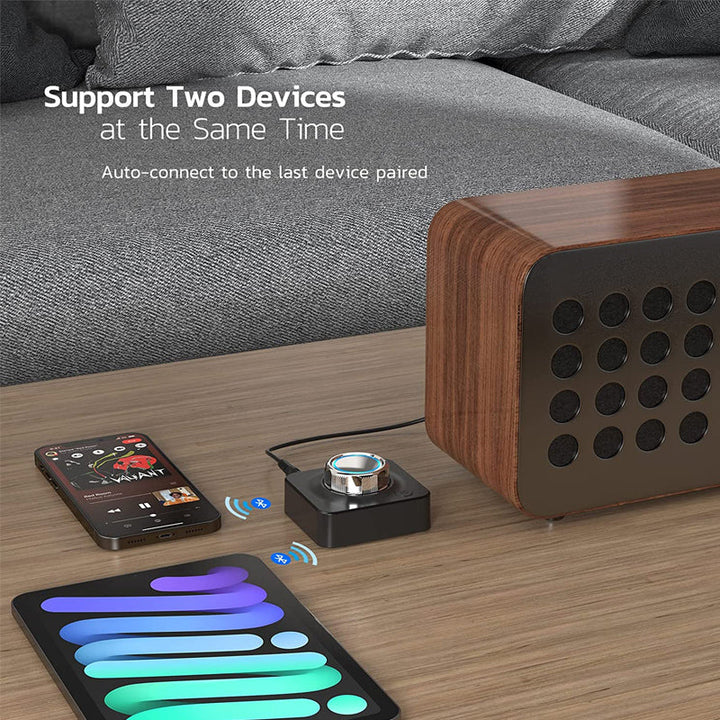 Bluetooth 5.0 Audio RCA Mottaker | Luvikno