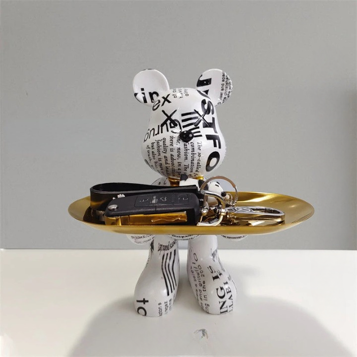 BearArt - Elegant Skulptur for Interiørdekorasjon Luvikno