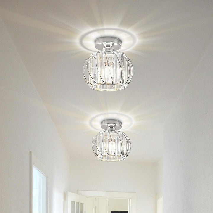 Glass Ceiling Light | Luvikno