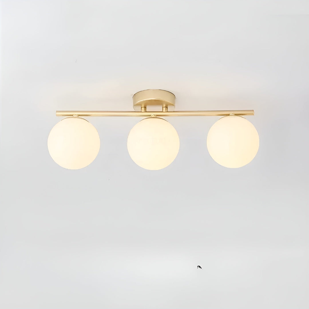LED taklampe laget av glass – Nordisk design | For stue & soverom | Luvikno