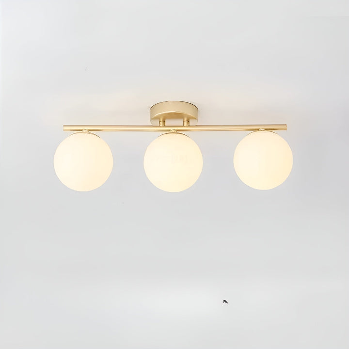 LED taklampe laget av glass – Nordisk design | For stue & soverom | Luvikno