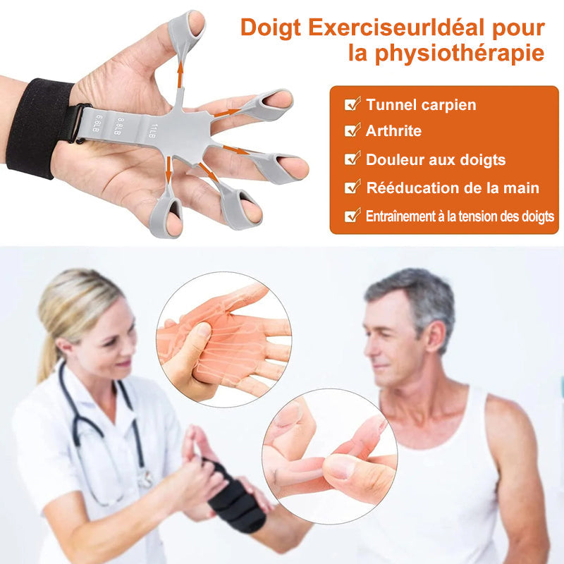 Silikon finger treningstrener | Luvikno