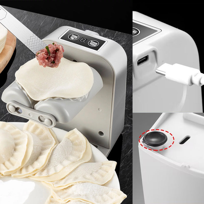 Fult automatisk husholdnings dumplingsmaskin | Skålheis