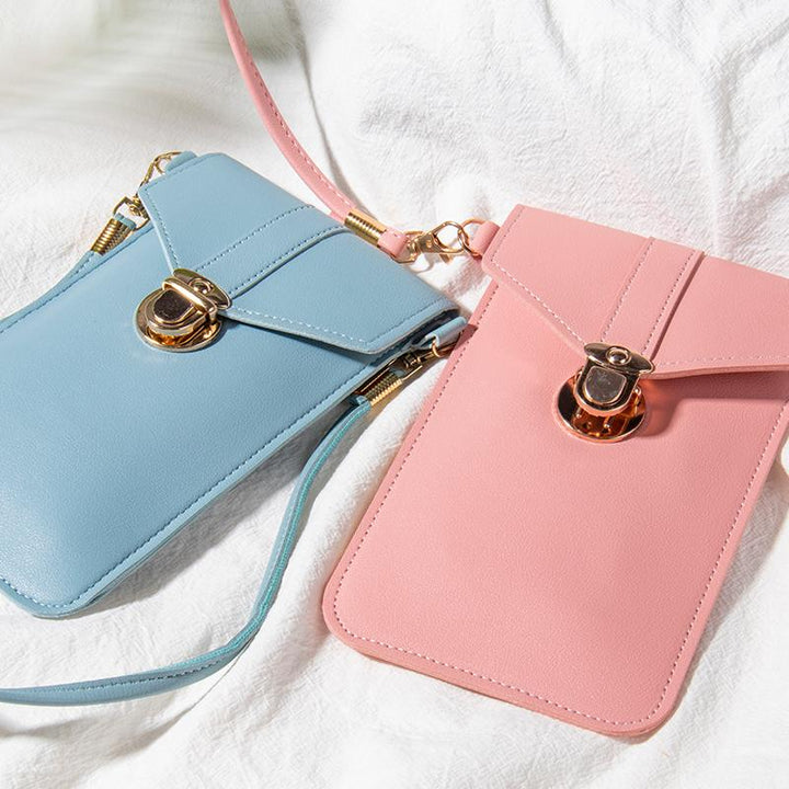 Touchable PU skinnlommebok | Luvikno