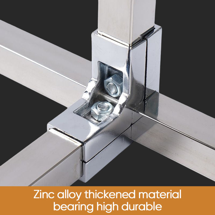 Square Tube Connector | Luvikno