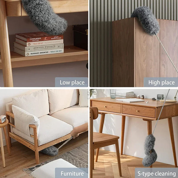 Utvidbar Vaskbar Bøyd Mikrofiber Duster | Luvikno