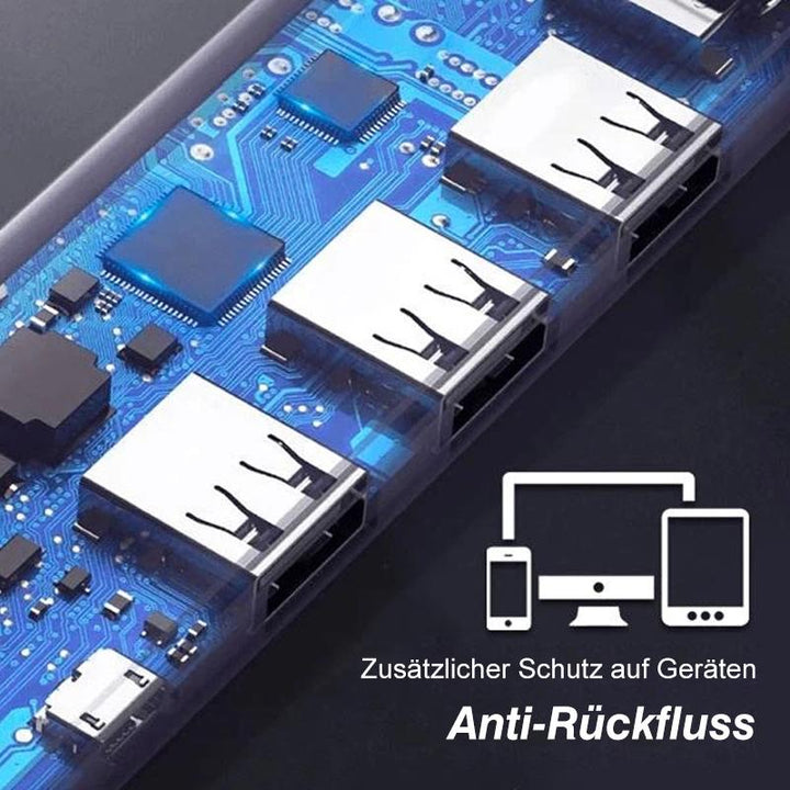 Luvikno | Høyhastighets USB Hub med Flere Porter