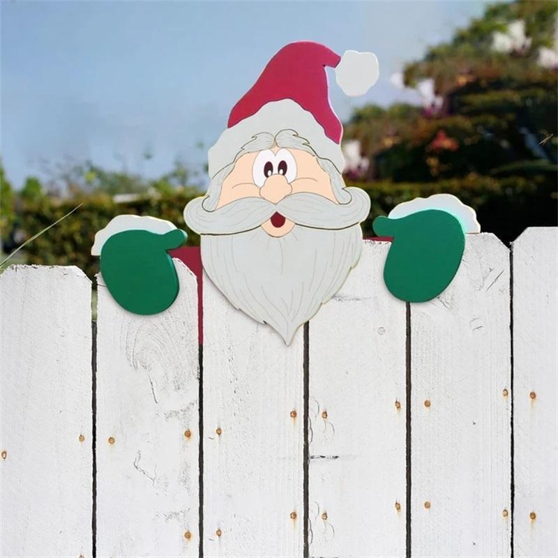 Jul Tematisert Gjerde Dekorasjon | Luvikno