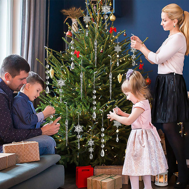 Crystal Christmas Snowflake Decoration | Luvikno