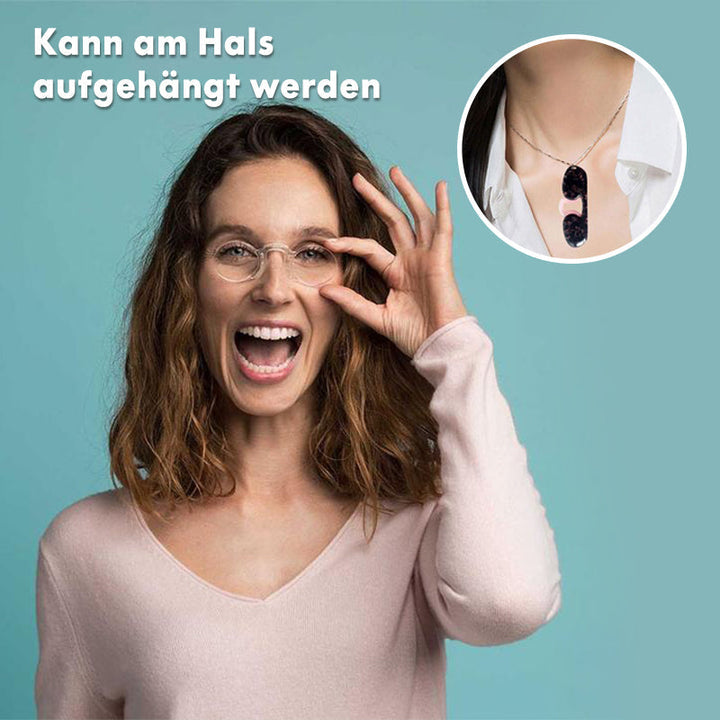 Luvikno | Bærbare Mini Klips Lesebriller