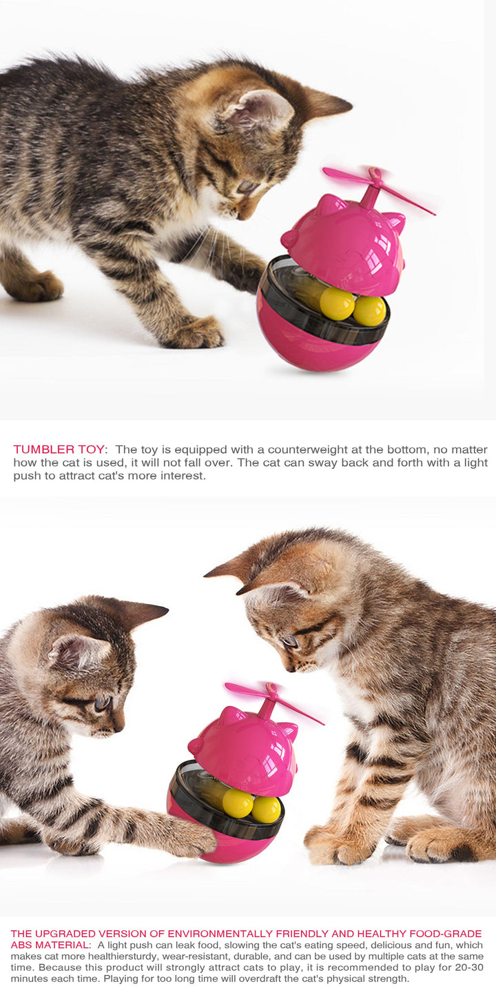 Whirlwind Lucky‑Cat Godbit‑fordelende Leketøy / For Katter Luvikno