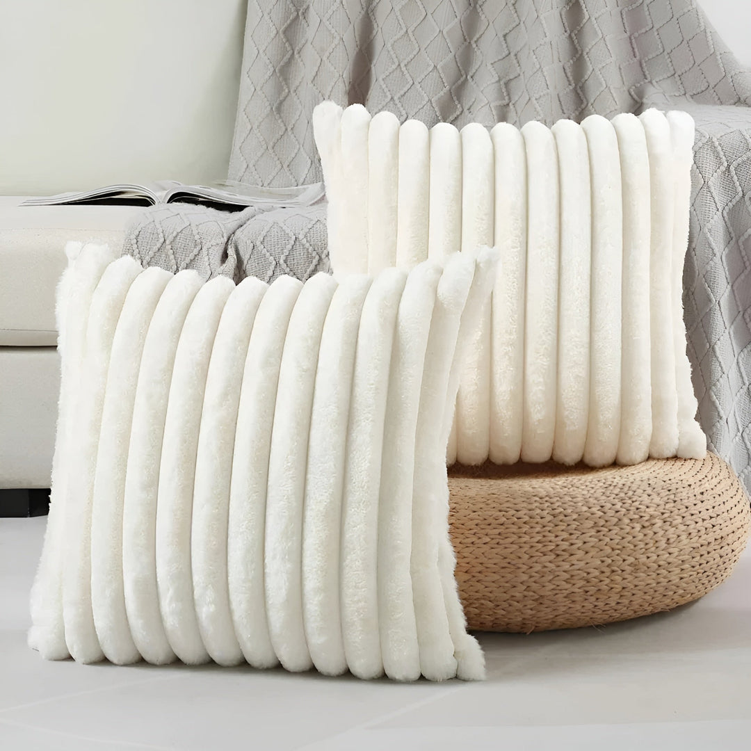 Myk dekorativ puteomslag – koselig og komfortabel | Ideell for sofa og seng | Luvikno