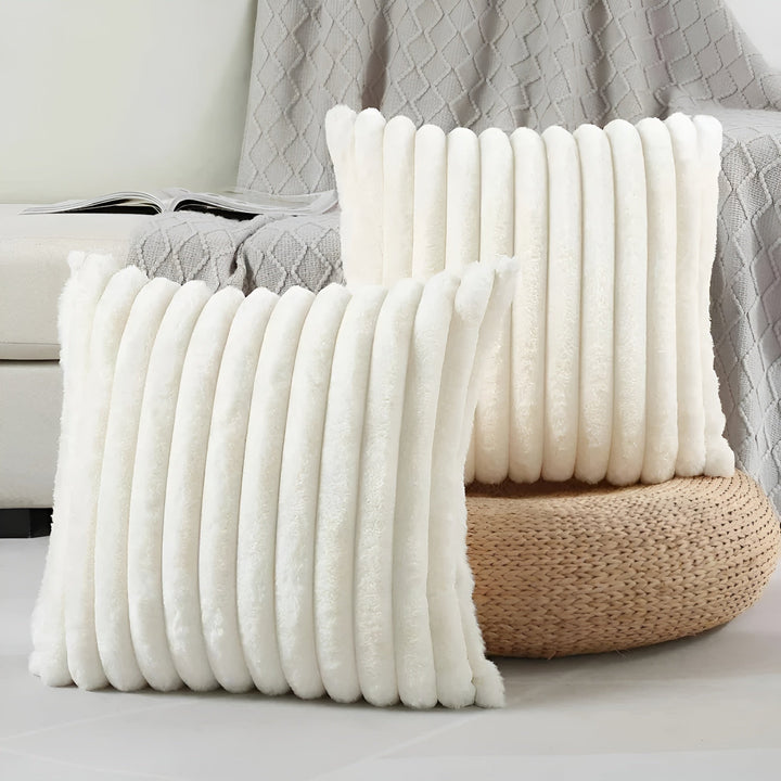 Myk dekorativ puteomslag – koselig og komfortabel | Ideell for sofa og seng | Luvikno