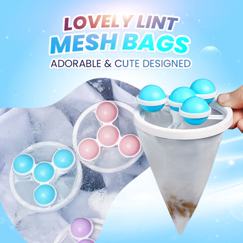 Vaskemaskin-hårfilter-mesh-pose | Luvikno