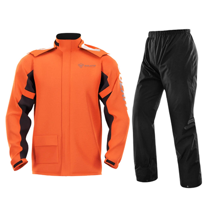 Luvik | Unisex Moottoripyörä Sateenake - vedenpitävä ja hengittävä - Kevyt muotoilu