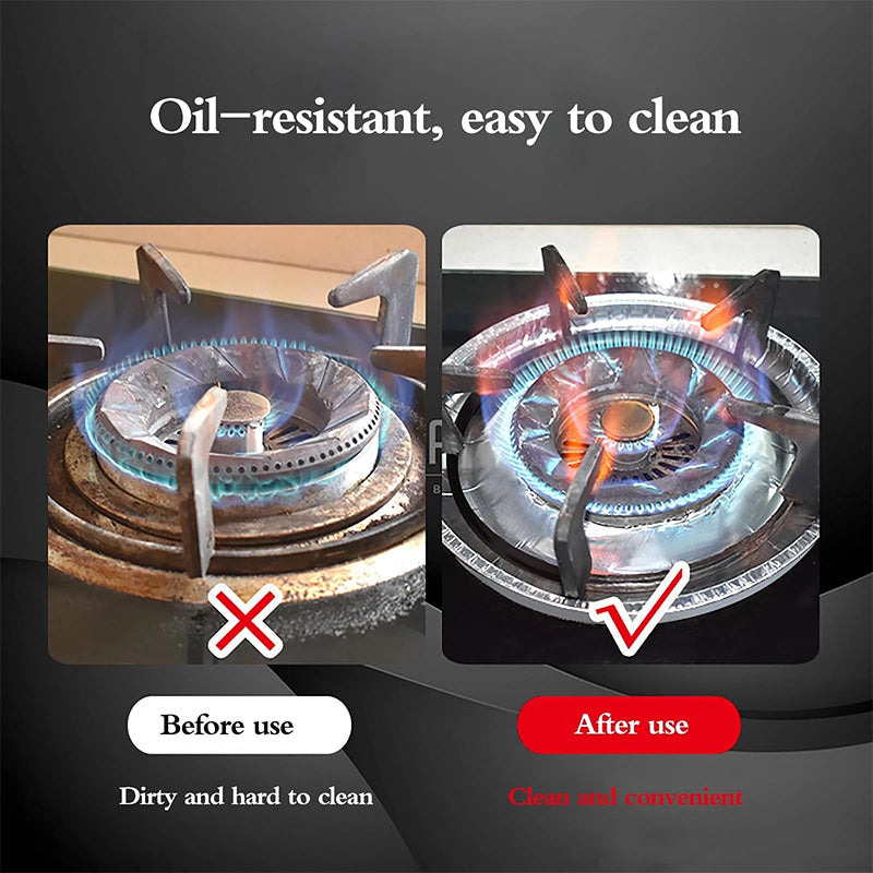 Gassovn Aluminiumsfolie Pad | Luvikno