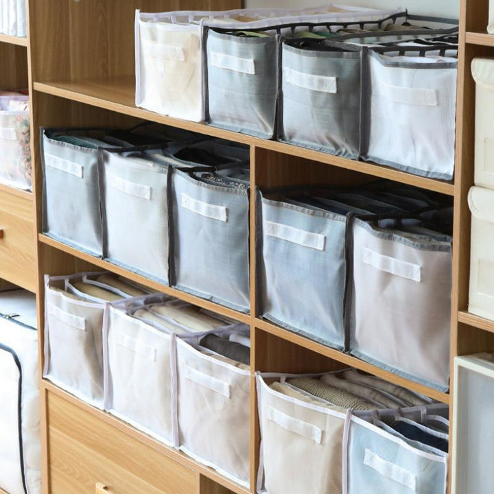 7 Gitter Garderobe Klær Nettverks Skille Organizer | Luvikno