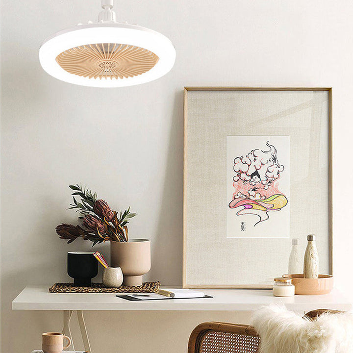 2-i-1 Aromaterapi LED Vifte Lampe | Luvikno