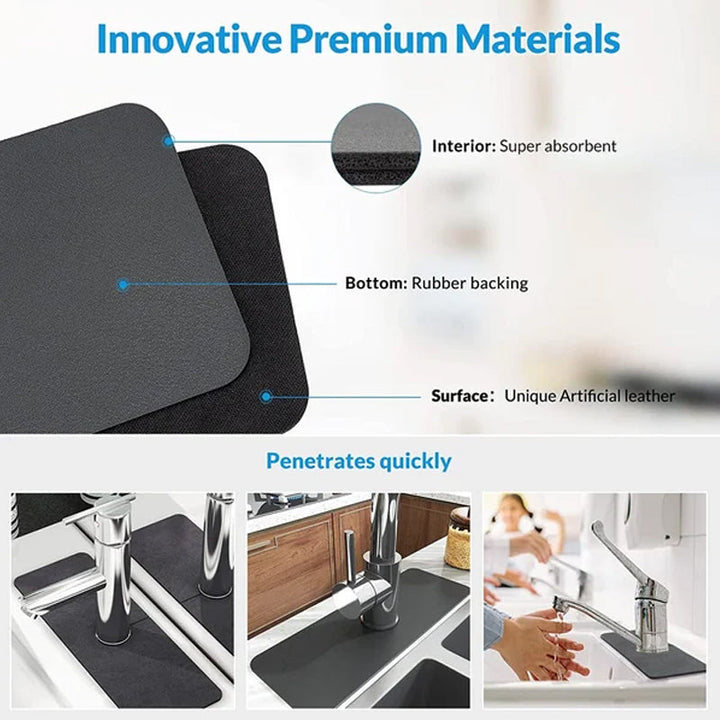kitchen Faucet Mat | Luvikno