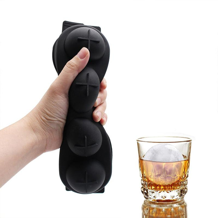 Silicone 4-Ball Iskule Maker Mold | Luvikno