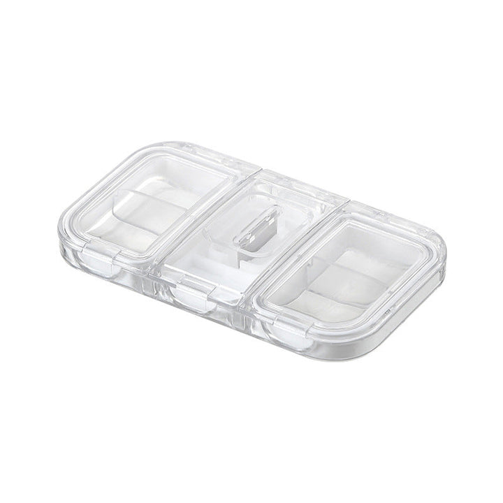 Rektangulær Pill Case Organizer Beholder | Luvikno