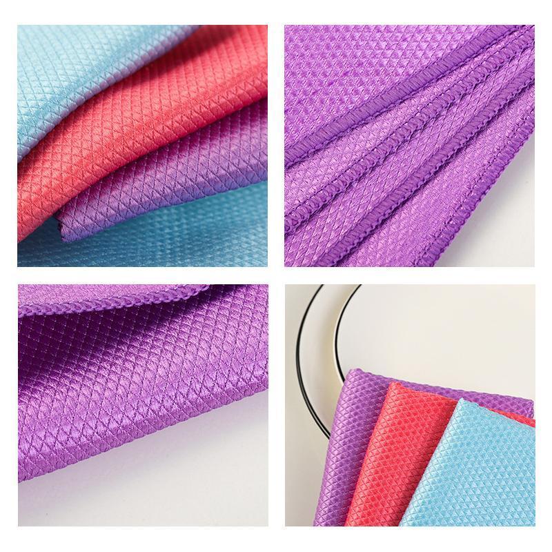 Fiskeskjell Mikrofiber Poleringsrengjøringsklutsett 5 Pcs | Luvikno