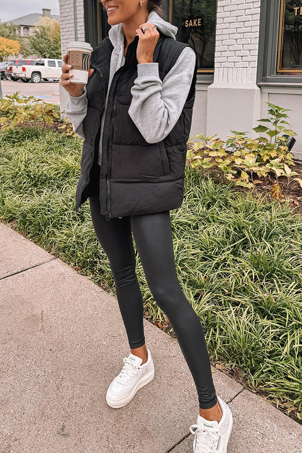 Luvik | Väri muotitietoisen rentoa tyyliä puuvillaliivi takki