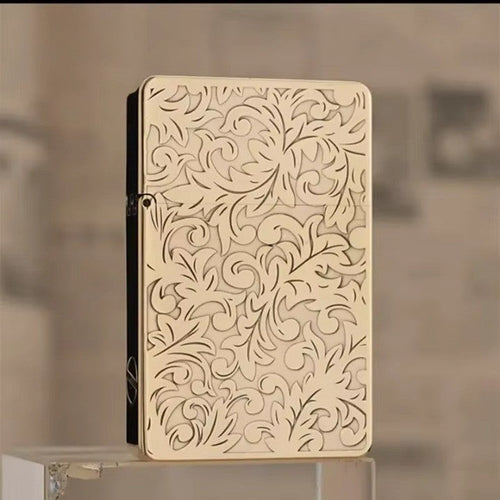 Klassisk Vintage Messing Vindproof Zippo | Luvikno
