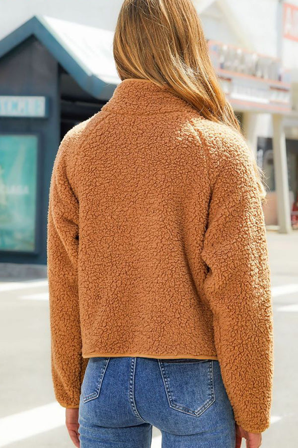 Luvik | paneeloitu vetoketjuhuppari, jossa on pitkät hihat