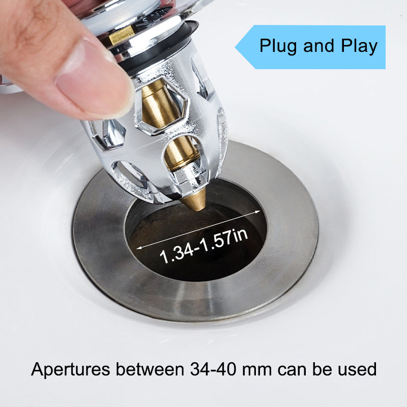 Press-Pop Vask Drenering Stopper | Luvikno
