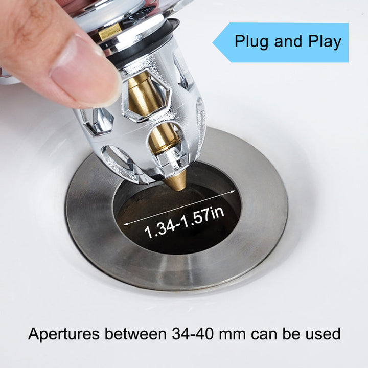 Press-Pop Vask Drenering Stopper | Luvikno