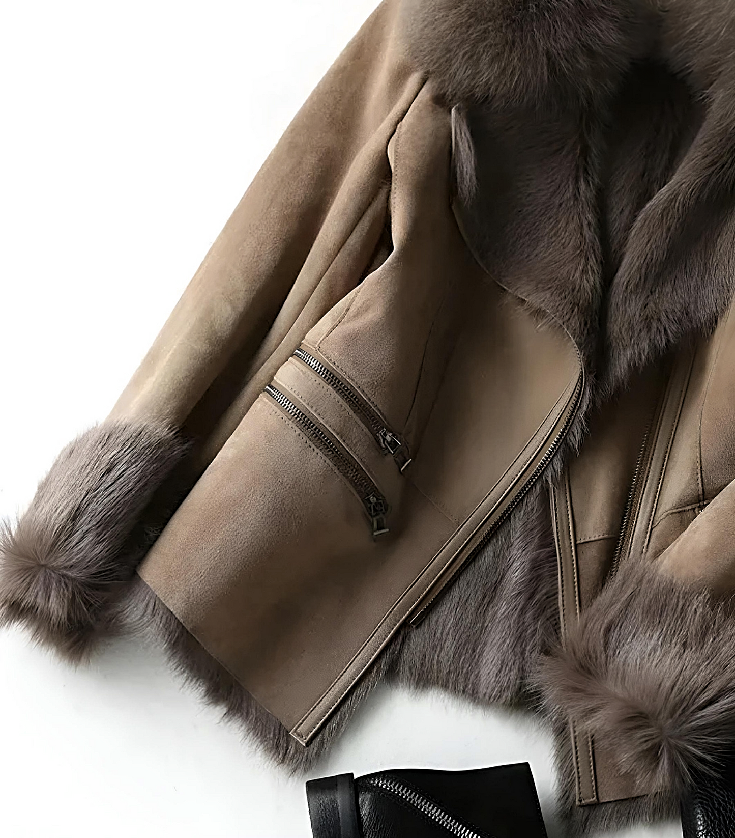 Luvik | Talvitakki tyylikkäällä kauluksella talveksi