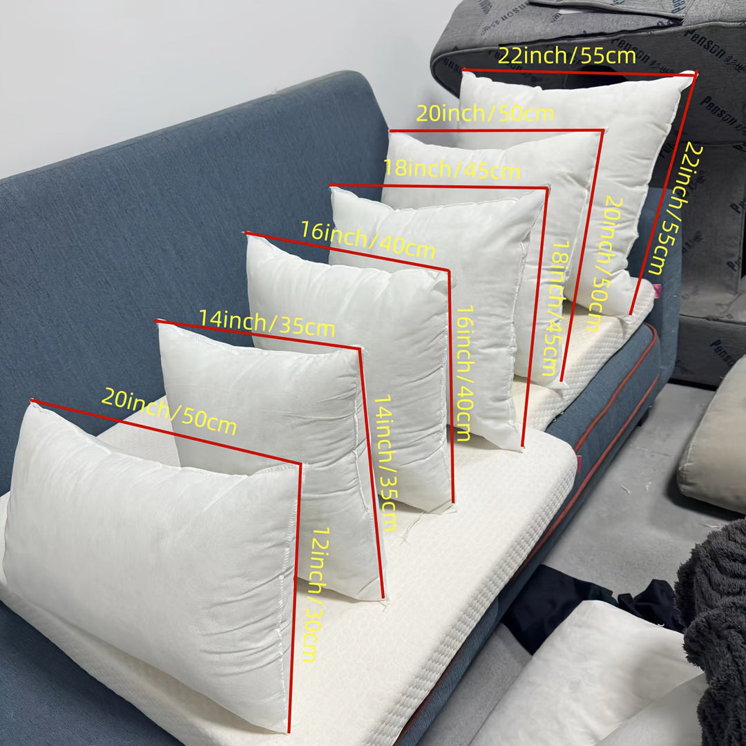 CozyNest Puter - Luksuriøs Fylling for Sofa og Seng (2 Stykker) Luvikno