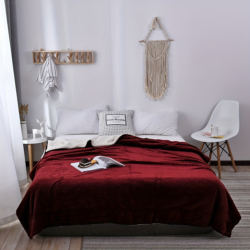 LuxeFlannel – Dobbelt-sidig Sherpa Teppe for Ultimat Komfort Luvikno