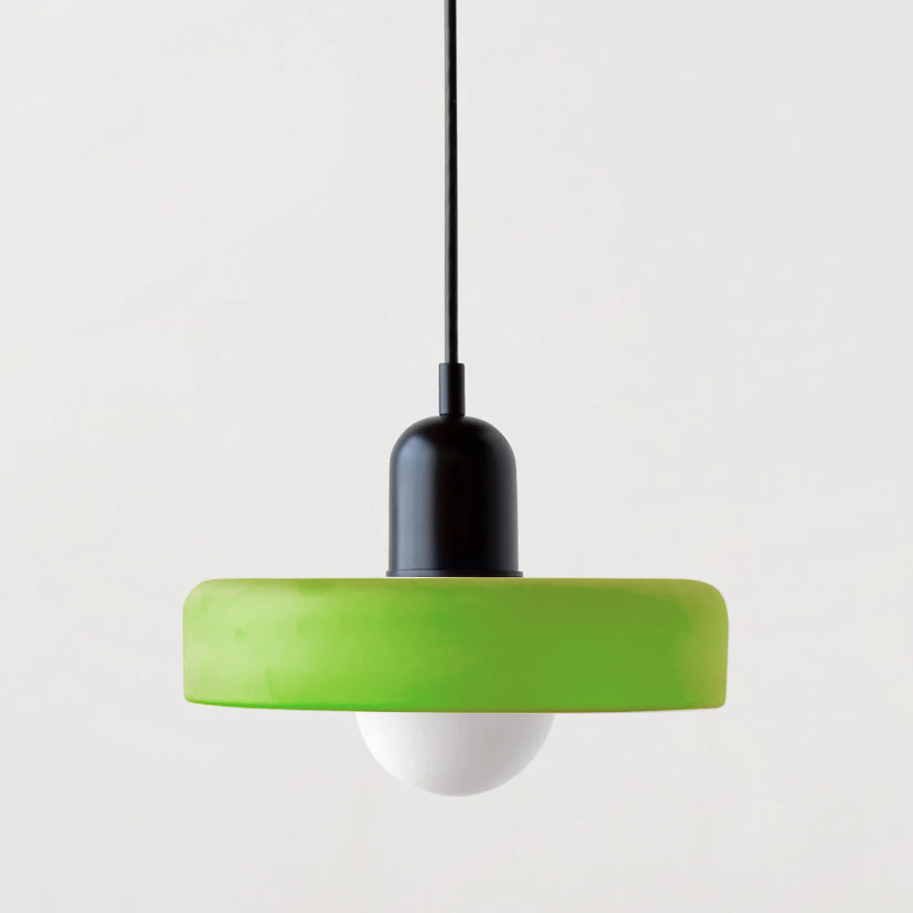 Luvikno | Farget Glass Bauhaus Pendellampe for Moderne Hjemdekor & Spisesteder
