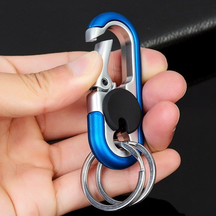 Mini Organizer i Rustfritt Stål Nøkkelring | Luvikno