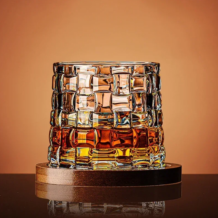 WhiskeySpin - Premium roterende whiskeyglass Luvikno