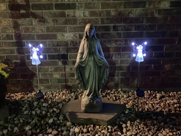 Luvikno | 👼Vanntette Solar Engel-lampe