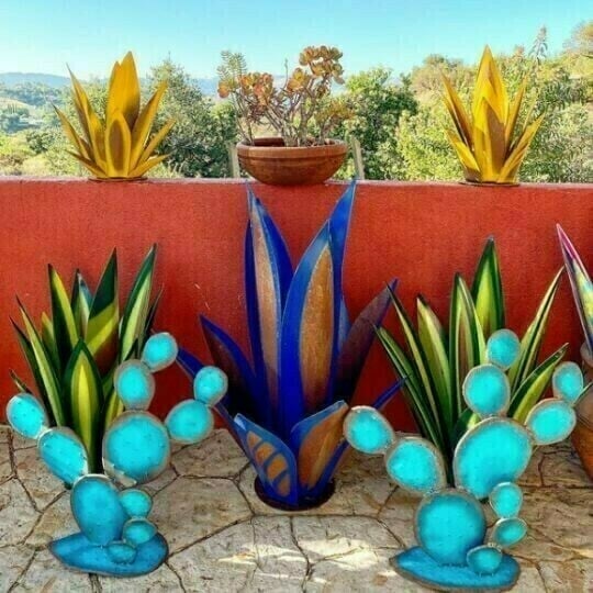 Anti-Rust Metall Tequila Agave Plante | Luvikno