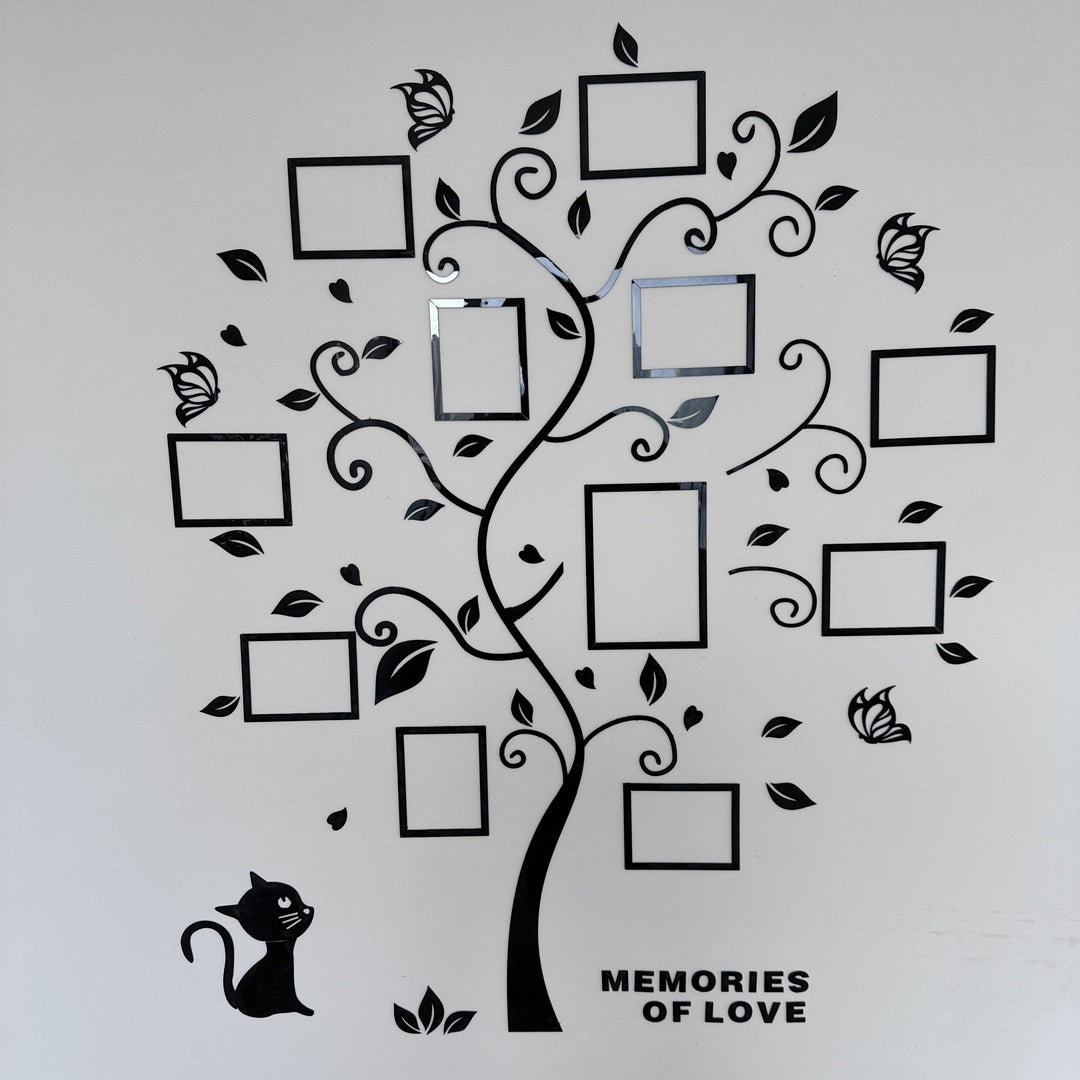 MemoryTree - Unik 3D Foto Tre Veggdekorasjon Luvikno