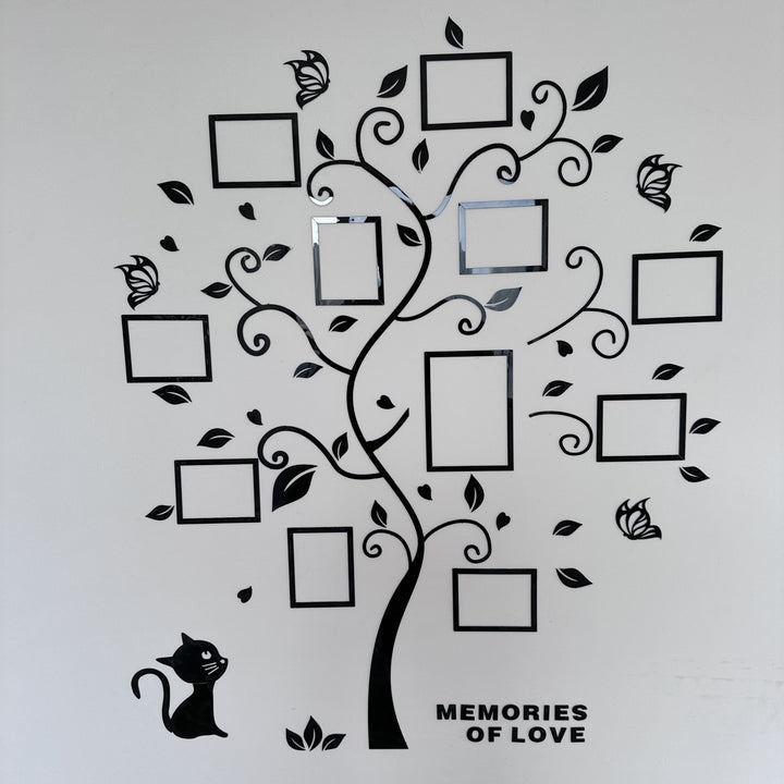 MemoryTree - Unik 3D Foto Tre Veggdekorasjon Luvikno
