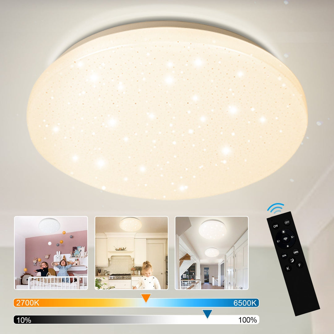 24W LED taklampe dimbar med stjernehimmeleffekt | Luvikno