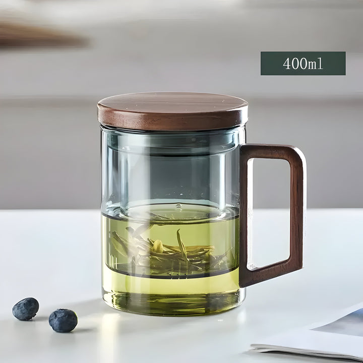 ArtisanBrew-kopp – Varmeresistent glass te kopp | Luvikno